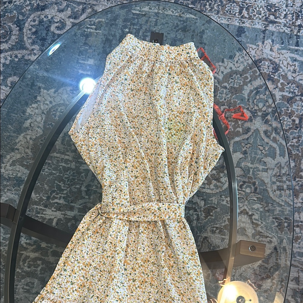 Sam Edelman Yellow Floral Dress